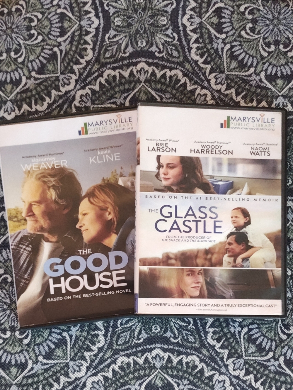 MOVIE BUNDLE: THE GOOD HOUSE & THE GLASS CASTLE